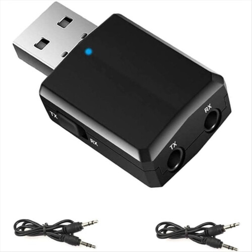 Bluetooth USB Adapter for PC, BT 5.0 Transmitter R