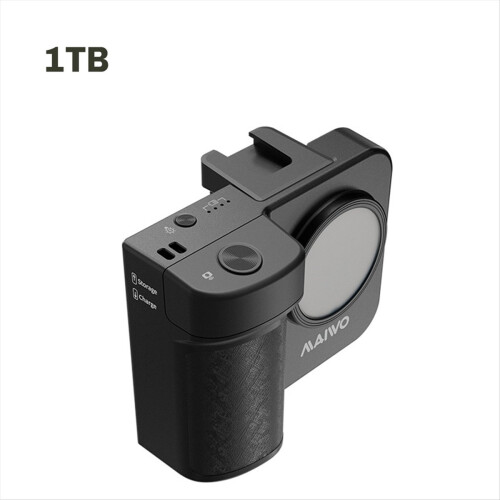 Mobile Hard Drive Smartphone Selfie Grip with Wir 2