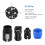 5PCS 4 Pin NL4FC Speaker Connector Plug with Twist 2