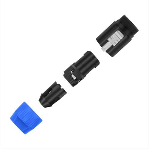 5PCS 4 Pin NL4FC Speaker Connector Plug with Twist 2