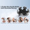7D Rotary Head Shavers for Bald Men, Waterproof IP 3