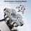 7D Rotary Head Shavers for Bald Men, Waterproof IP 8