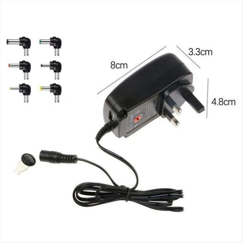 Power Adapter 3-12V Adjustable Voltage USB2.1A 30W 2