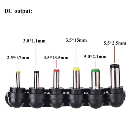 Power Adapter 3-12V Adjustable Voltage USB2.1A 30W 1