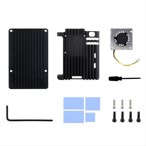For 5 Aluminum Alloy Case Kit with Single Fan Prot 2
