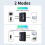4K X 2K -Compatible Switch Bi-Direction 2 Ports Sp 3