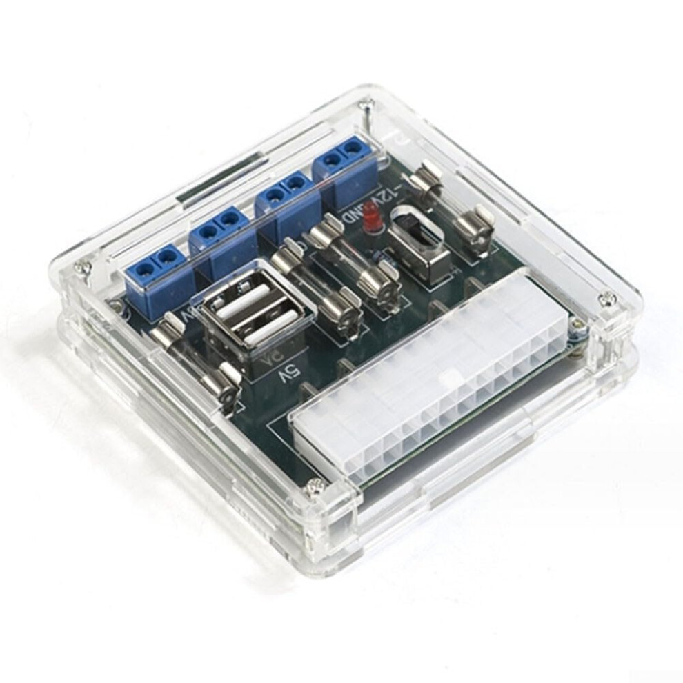 Atx Power Supply Adapter 24 Pin Module With Multiple Voltage Outputs And Stable Dc Power 9199774009874