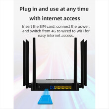 WiFi Router 4G LTE 300Mbps Home Hotspot Wireless C