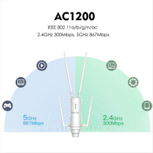 AC1200 2.4G/5G Dual Band High Power Outdoor WIFI