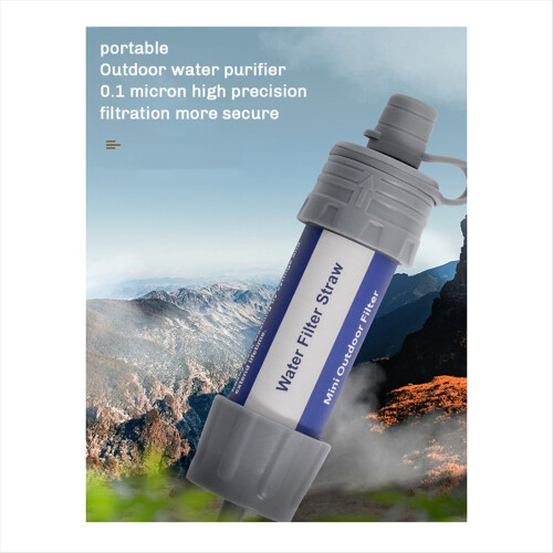Outdoor Water Filter Straw Filtration System Emerg 2