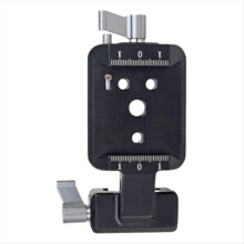 Rail Clamp Mounting Plate Cold Shoe 1/4 3/8 Vertic