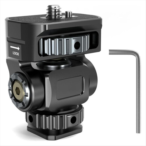 DSLR Camera Clamp Adjustable Monitor Mount W Cold 1