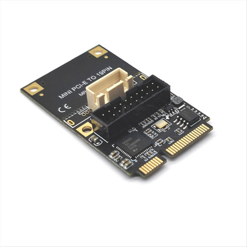 Mini PCIE to 19Pin 2Port USB3.0 Adapter Expansion 2