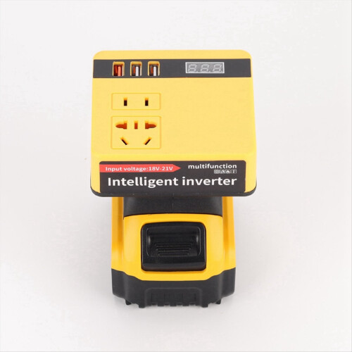 Multifunction Power Inverter DC18V to 220V Adapter 2