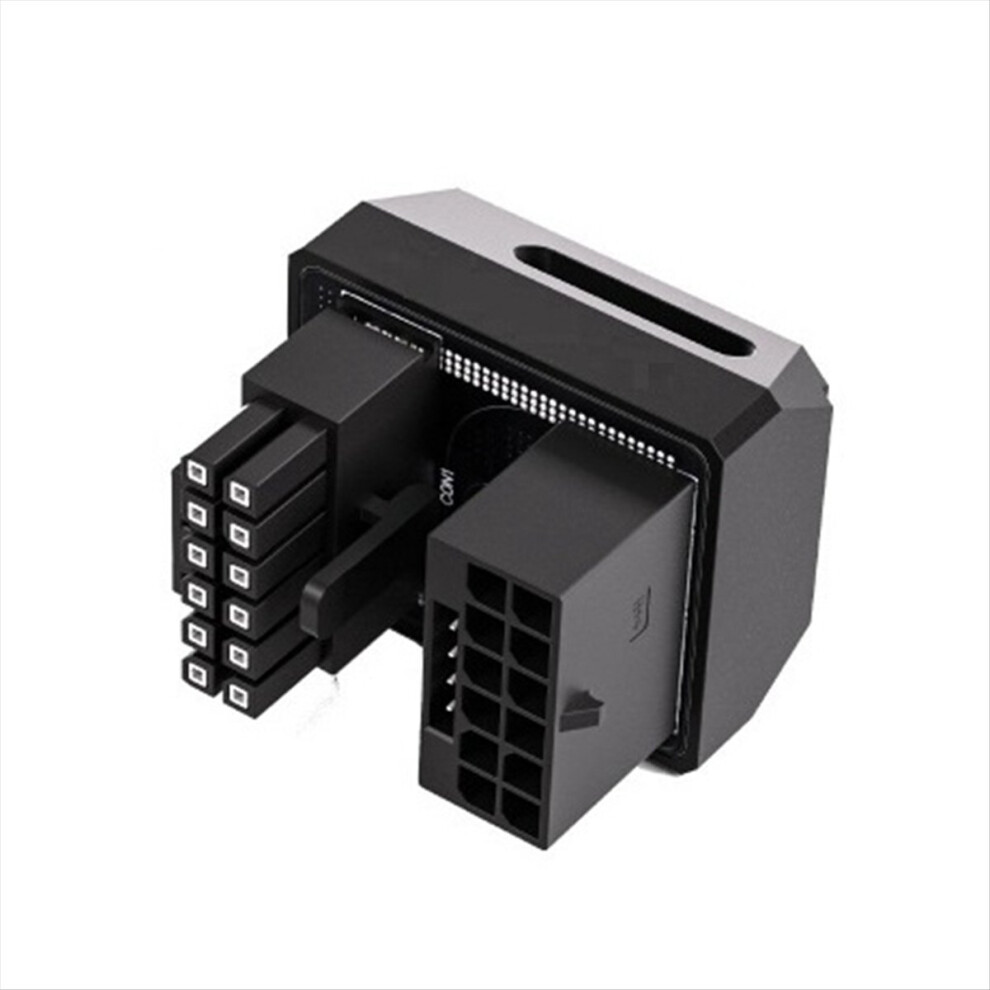 16Pin Gpu Power Connector 180 Degree Angled Adapte 4851555483369