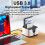 Dual Bay HDD Docking Station One Click Offline Clo 4