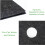 NonWoven Tree Mulch Ring Weed Control Mat, Moisture Retention, 10 Pack 32cm Round Cover 2