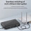 UPS Power Supply 16000mAh Uninterruptible for Wire 5