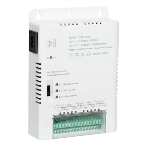 CCTV Camera Power Supply Distribution 90V-264VAC I