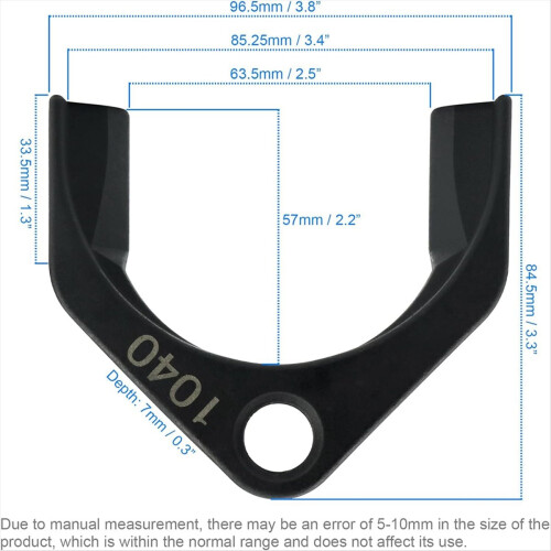 1040 CV Joint Puller Adapter - 63mm Wide Opening, 1
