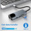 4-in-1 USB C HUB Adapter Docking Station with Dual 4