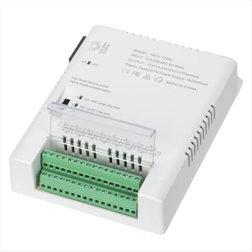 CCTV Camera Power Supply Distribution 90V-264VAC I 2