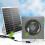 Ventilation 6Inch High-Speed Solar Silent Fan with 3