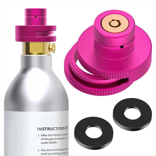 Split CO2 Quick Adapter, Soda Compatible with Mach 1