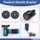 Mini Angle Grinder Household Rechargeable Cutting 8
