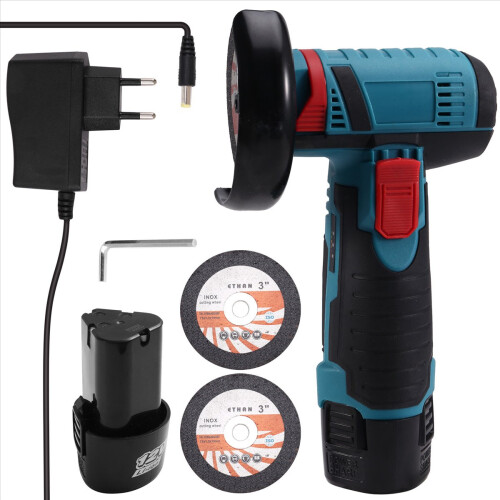 Mini Angle Grinder Household Rechargeable Cutting 2