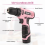 Electric Drill 12V Cordless Screwdriver Mini Wire 9