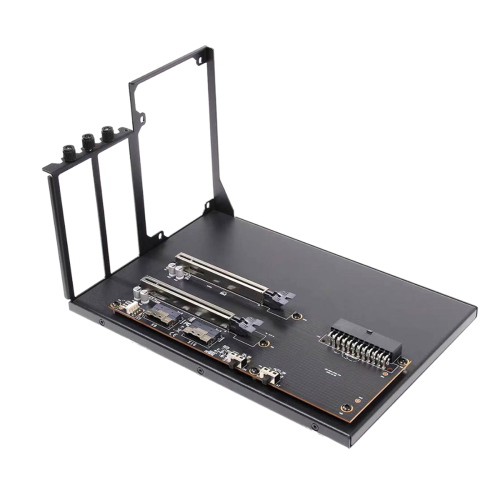 Dual Card Slot SlimSAS External GPU Dock PCIe4.0 L