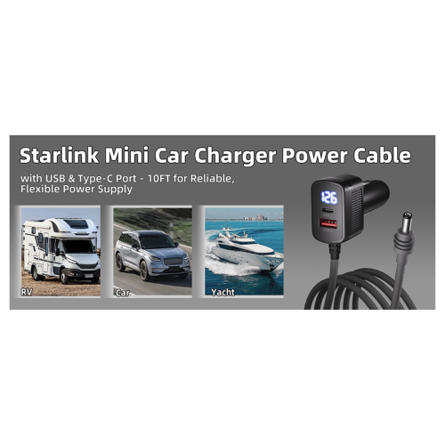 For Mini Power Cable 100W 12V-24V Cigarrete Lighte 2