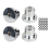4Pcs Car Jack Pad Lift Point Adapter Aluminium for 4