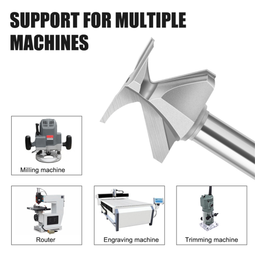 1/2 Inch Shank Arc Bending Integrated Milling Cutt 2