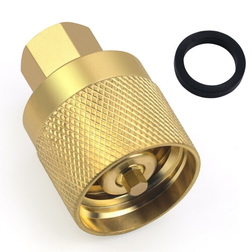 RE7141F Propane Forklift Connector Adapter Valve w