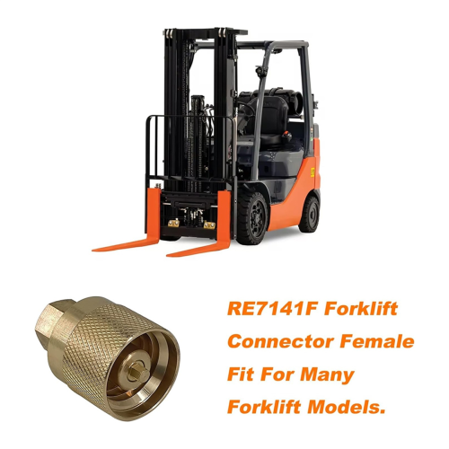 RE7141F Propane Forklift Connector Adapter Valve w 2