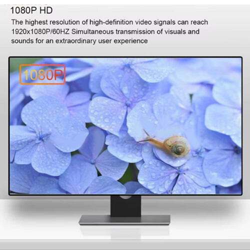 1080P 50M Wireless Receiver Adapter -Compatible Vi 2