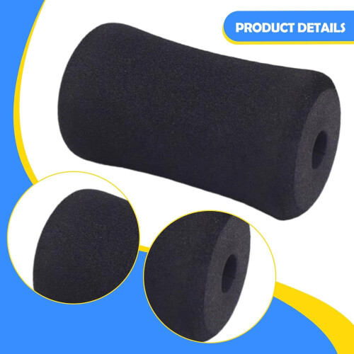 Replacement Foam Foot Pad Roller 20 Mm Inner Diameter 80x135 Mm Compatible With Exercise Machines Easy Install 2
