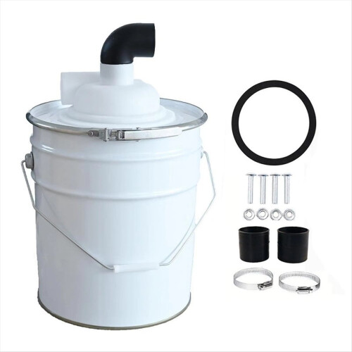 Cyclone Filter Woodworking Dust Collector with Elb 2
