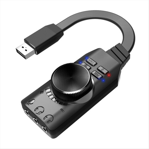 USB External Sound Card Adapter 7.1Channel Compute