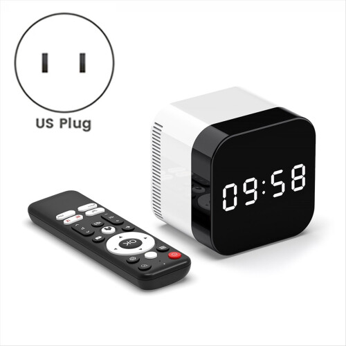 H96 Clock TV Video Box Decoding Android14 Support 2