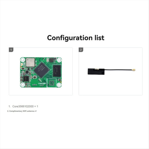 Core3566 Module, Rockchip RK3566 Quad-Core Process 2