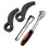 4Pcs Wrench Adaptor, 2Pcs Crowbar Adapter 1/2 Inch 4