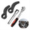 4Pcs Wrench Adaptor, 2Pcs Crowbar Adapter 1/2 Inch 1