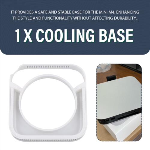 For 2024 Mini Cooling Base Anti-Slip Dustproof 3D 2