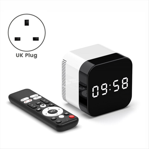 H96 Clock TV Video Box Decoding Android14 Support 2