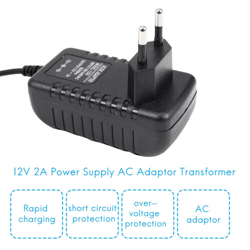 12V 2A 24W Power Supply Adapter Transformer For 5 2