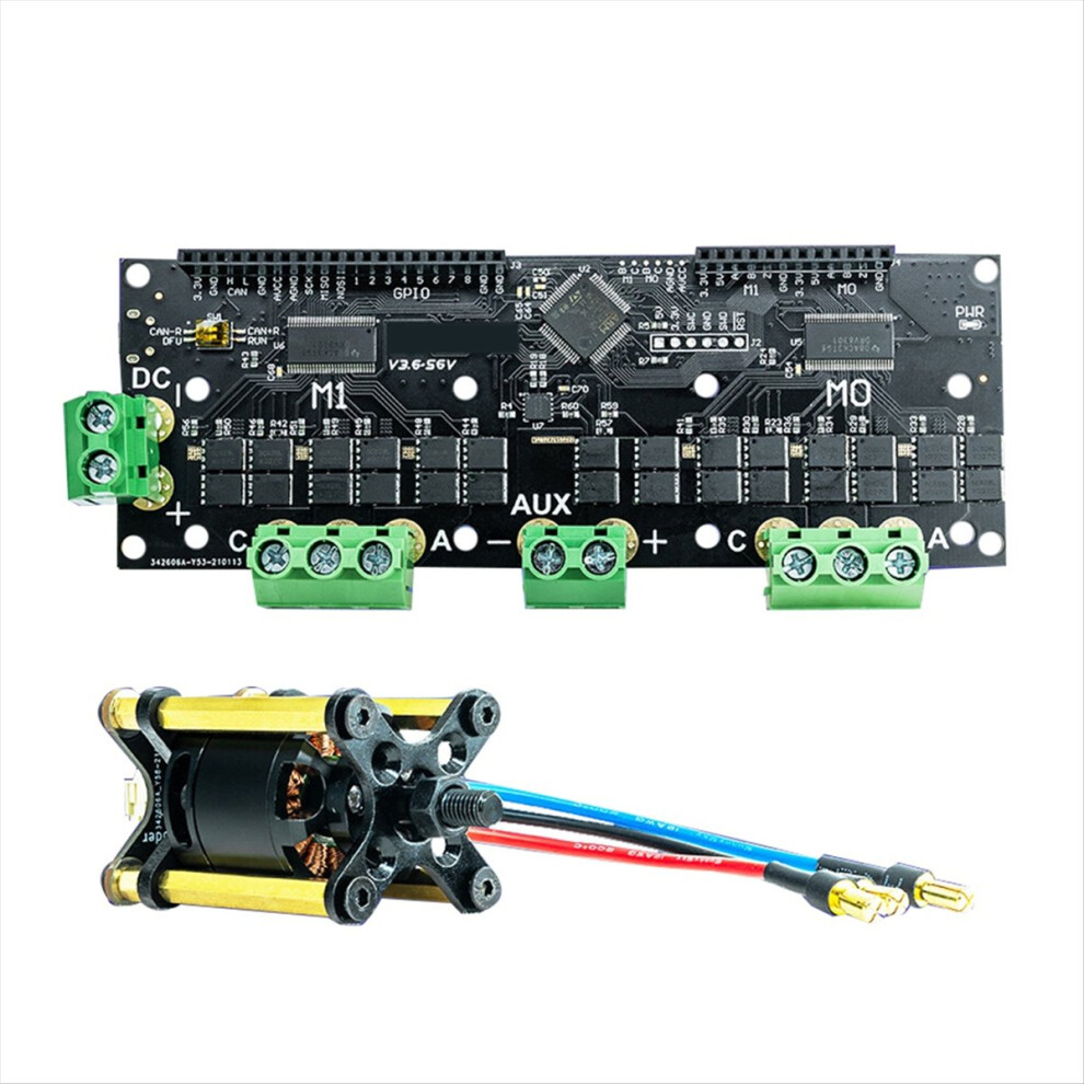 Mks Xdrive V3.6 56V Foc Bldc Servo Dual Motor Con 4851555440782