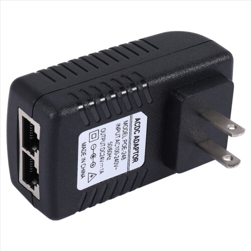 Power Supply Ethernet POE Injector Adapter for IP 1